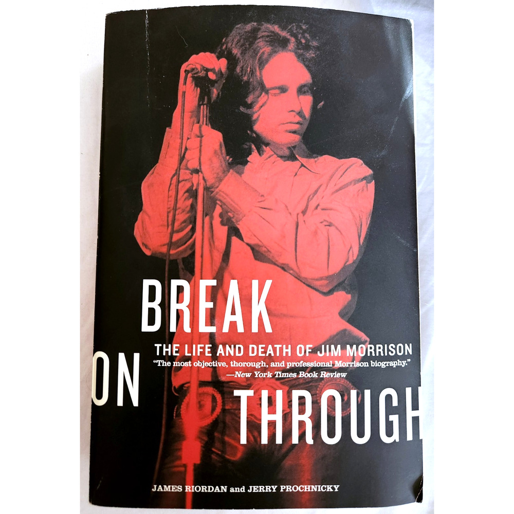 Break on Through Jim Morrison Biography Harper PB Large Format Very Good